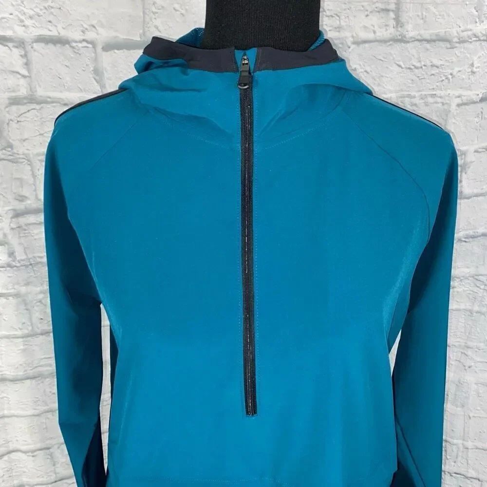Under armour NWT water resistant hydrofuge loose fit half zip pullover hoodie XS - Picture 5 of 12